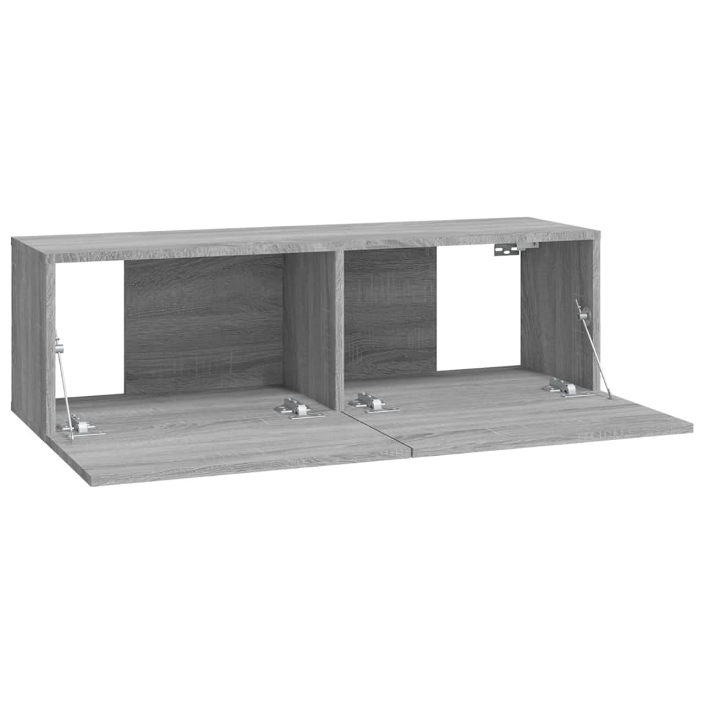 Tv-meubelen 4 st 80x30x30 cm bewerkt hout