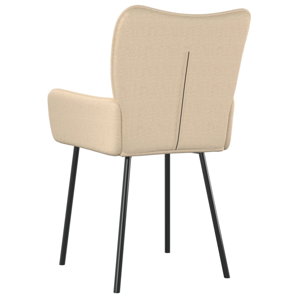 Eetkamerstoelen 2 st stof