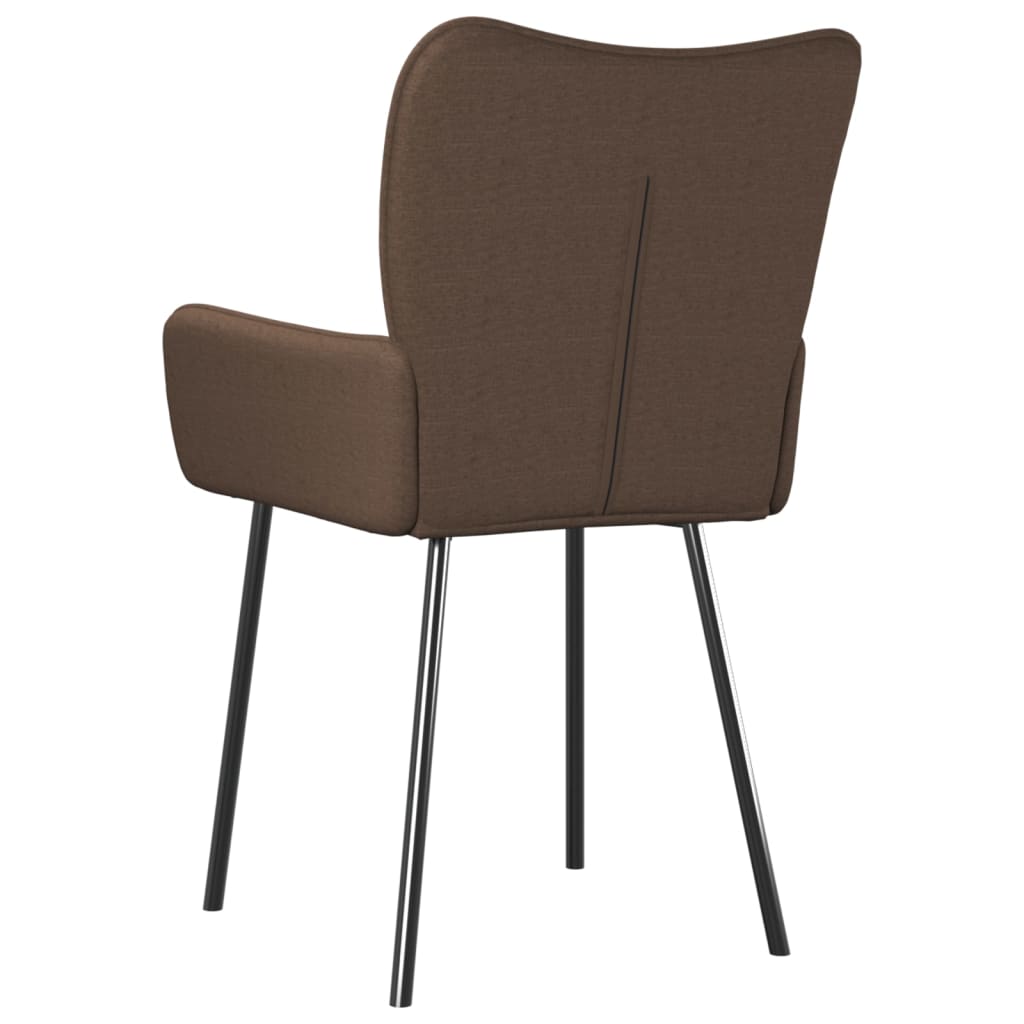 Eetkamerstoelen 2 st stof