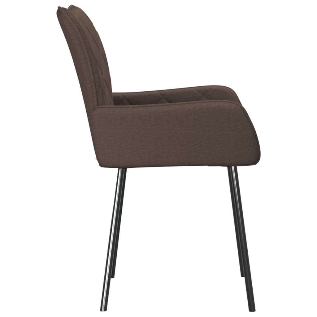 Eetkamerstoelen 2 st stof