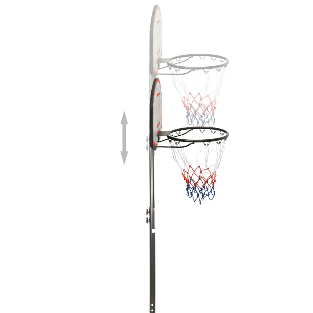 Basketbalstandaard 216-250 cm polyethyleen