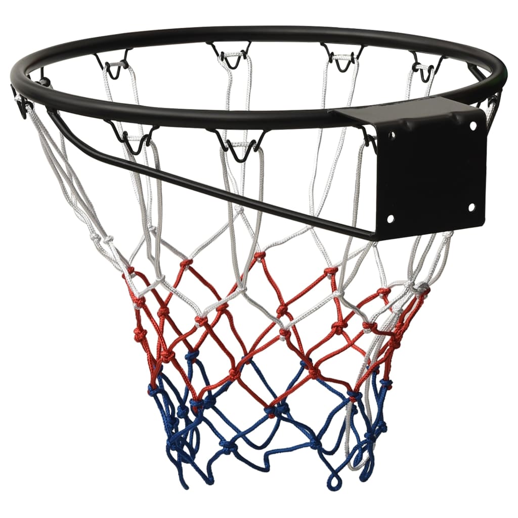 Basketbalring 39 cm staal oranje