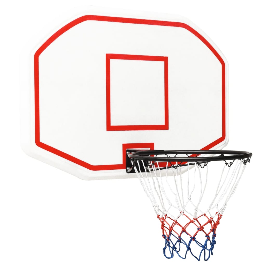 Basketbalbord 71x45x2 cm polyetheen