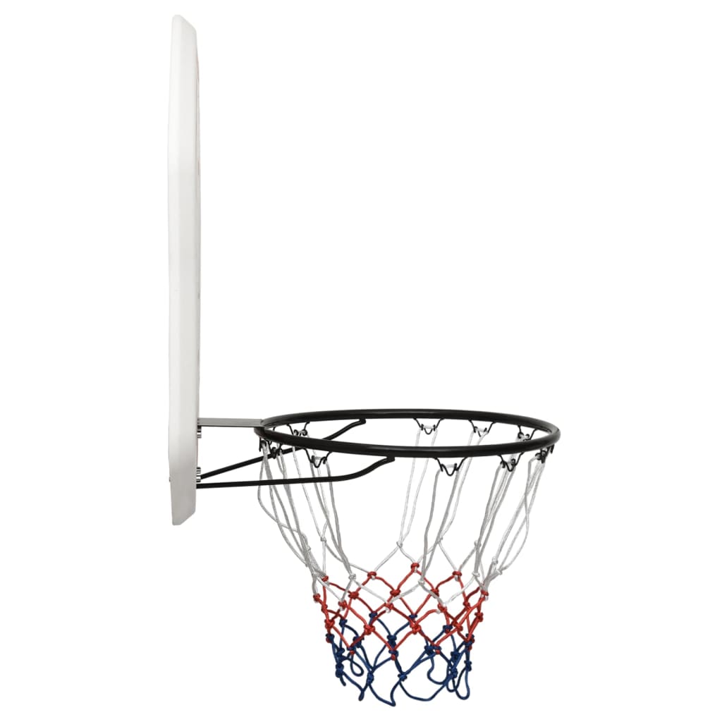 Basketbalbord 71x45x2 cm polyetheen