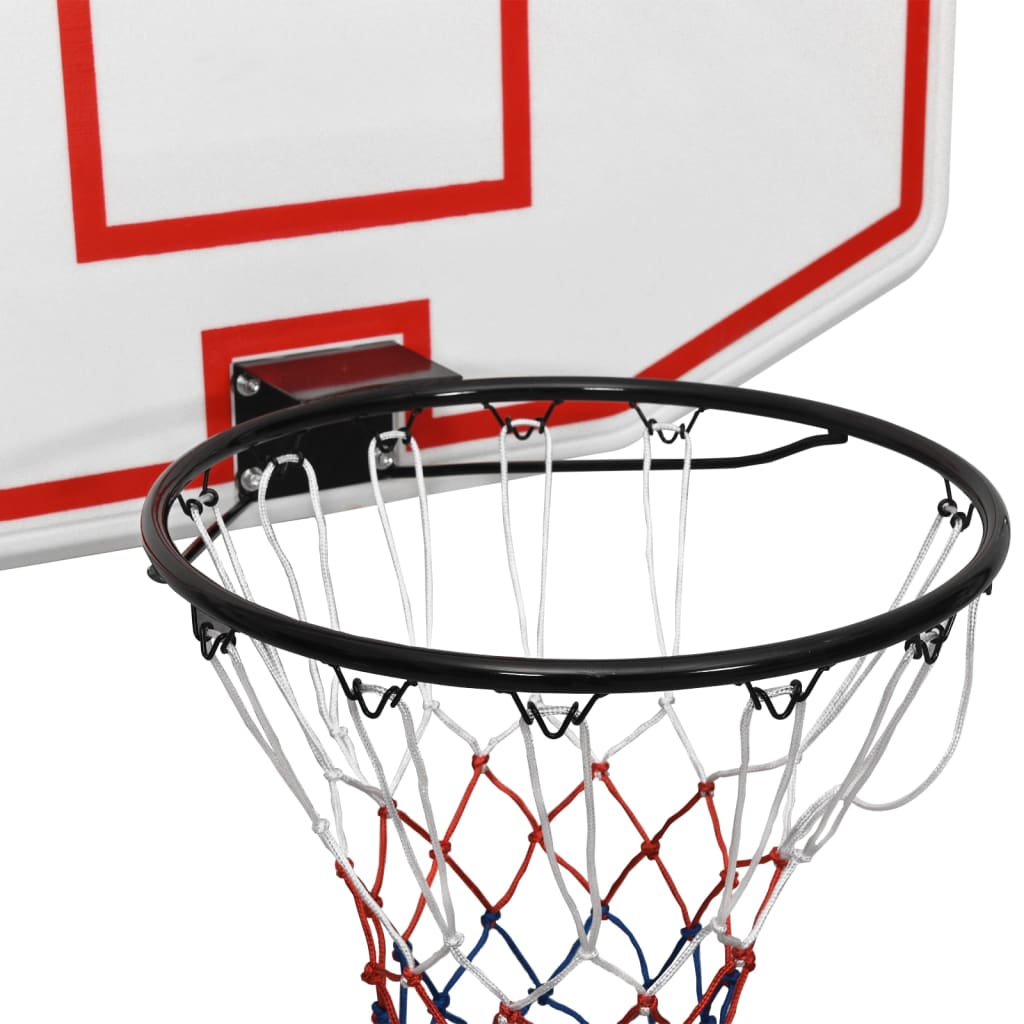 Basketbalbord 71x45x2 cm polyetheen