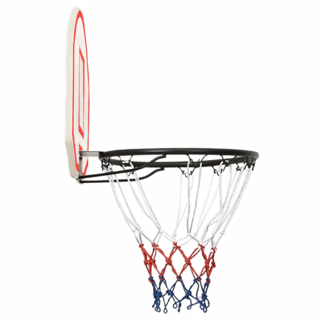 Basketbalbord 71x45x2 cm polyetheen