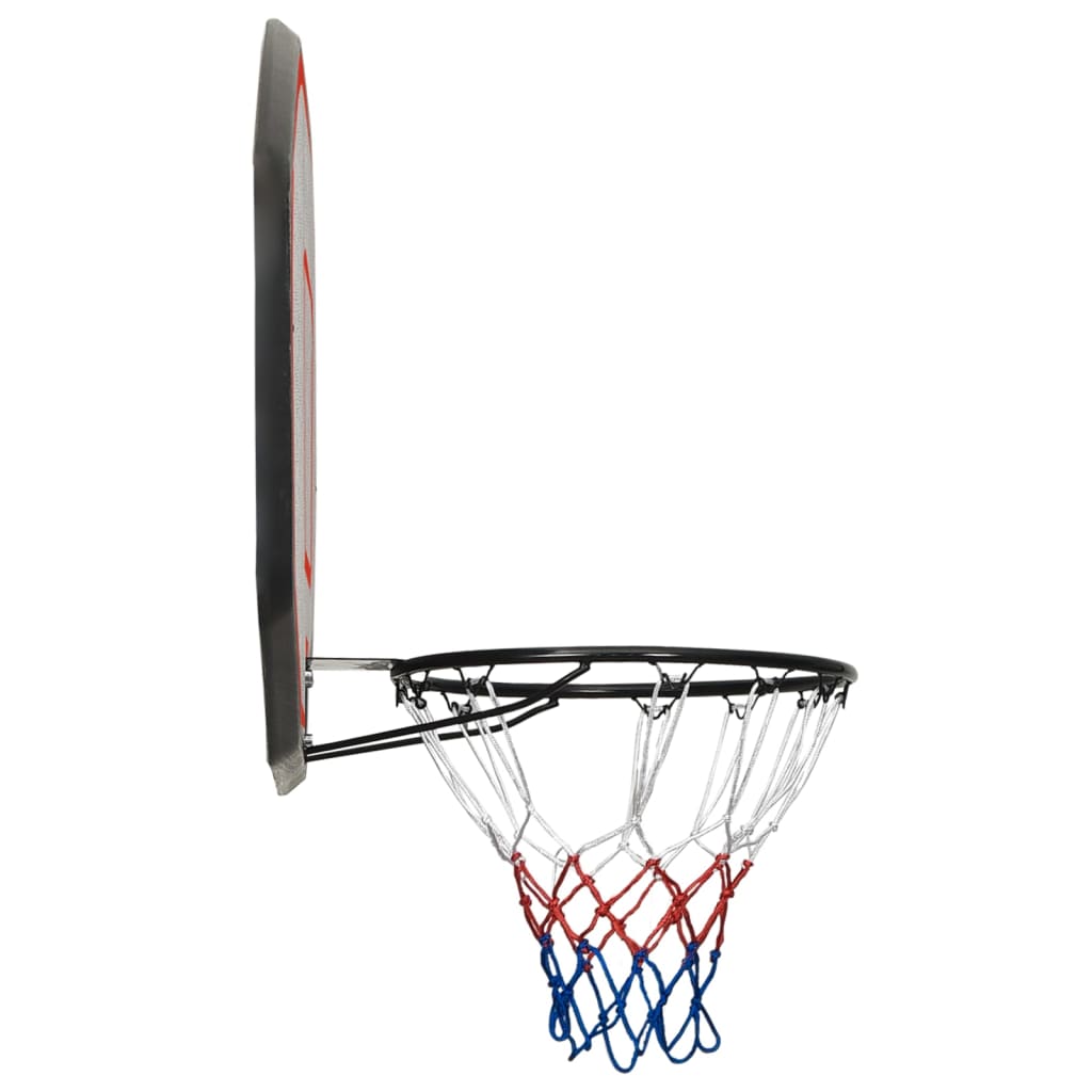 Basketbalbord 71x45x2 cm polyetheen