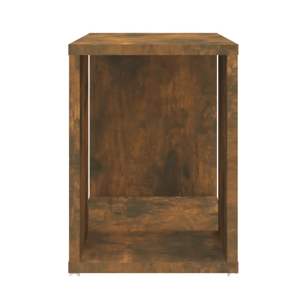 Tv-meubel 60x24x32 cm bewerkt hout eikenkleurig