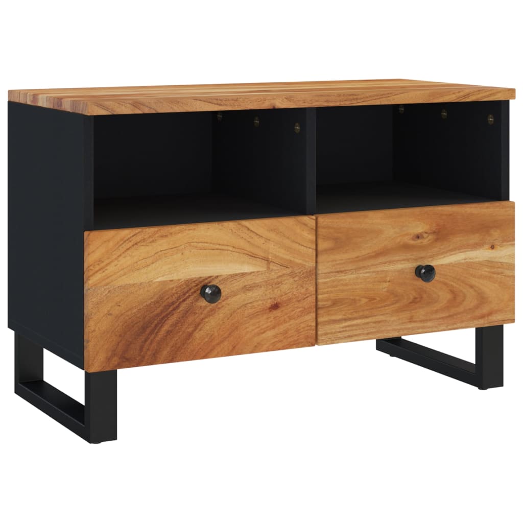 Tv-meubel 70x33x46cm massief teruggewonnen hout