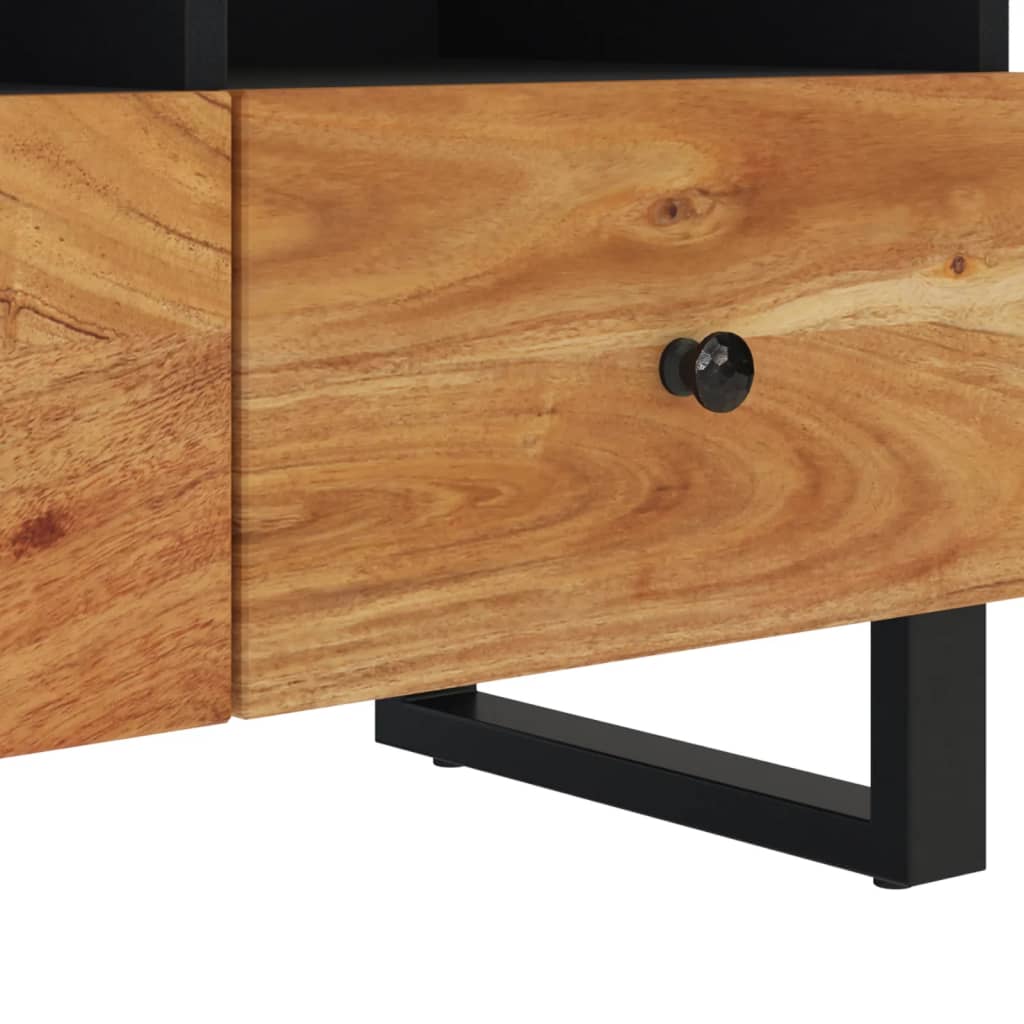 Tv-meubel 70x33x46cm massief teruggewonnen hout