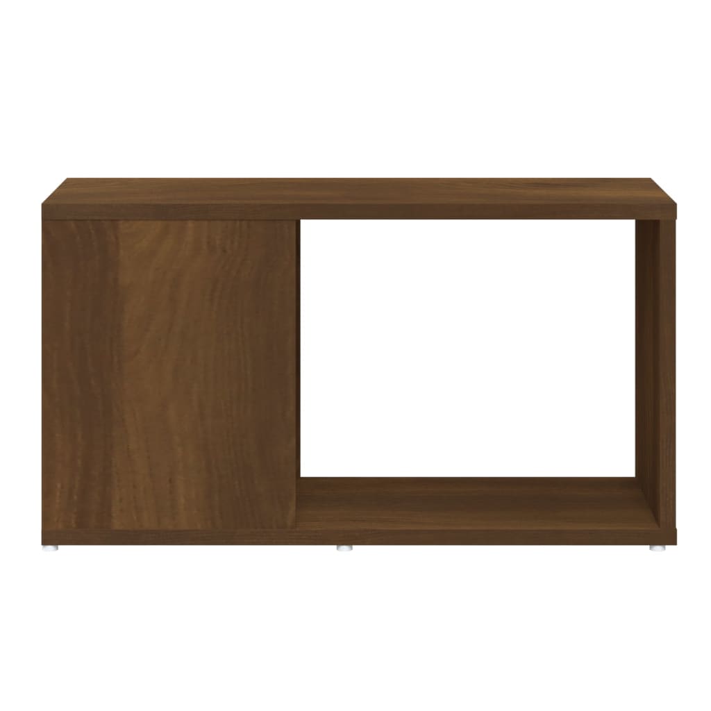 Tv-meubel 60x24x32 cm bewerkt hout oud houtkleurig