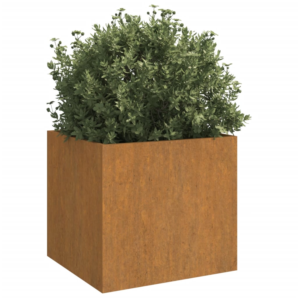 Plantenbak 42x38x75 cm cortenstaal