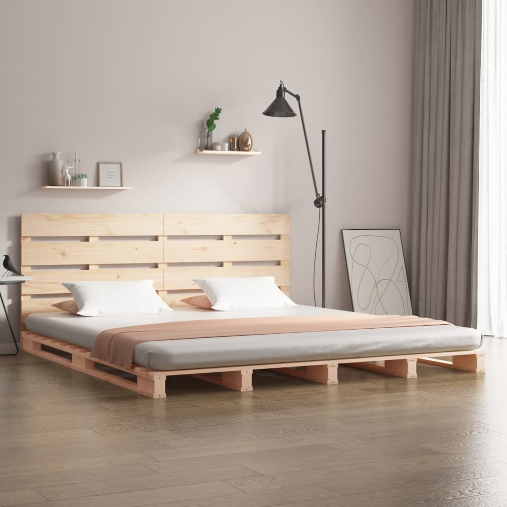 Bedframe massief grenenhout 75x190 cm