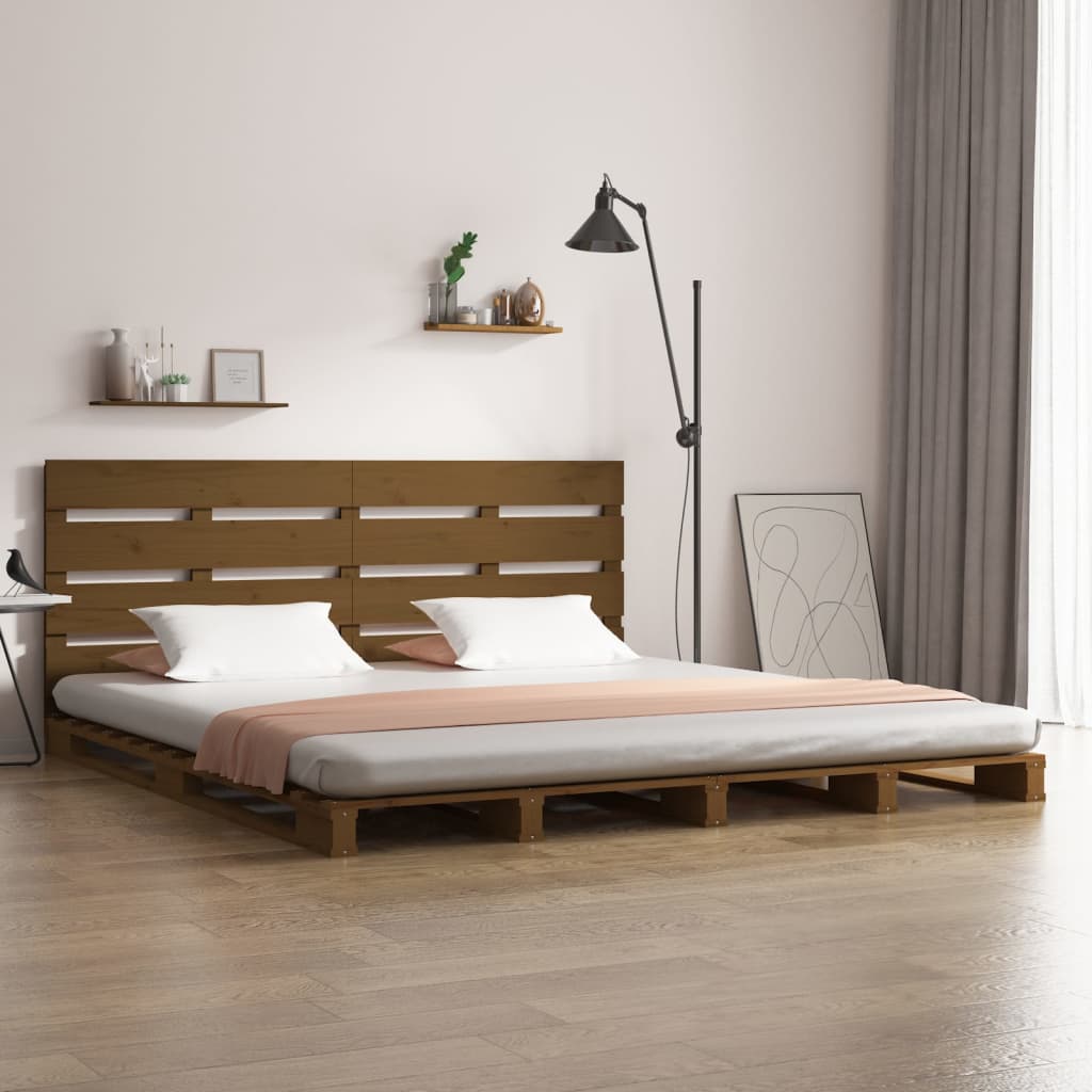 Bedframe massief grenenhout 75x190 cm