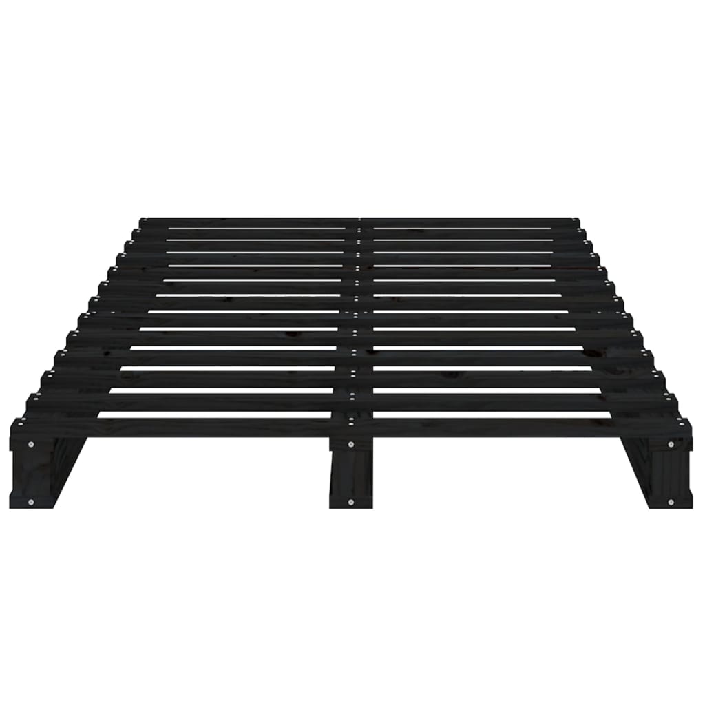 Bedframe massief grenenhout 75x190 cm