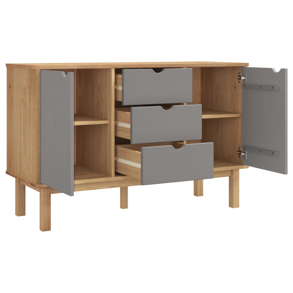 Dressoir OTTA 113,5x43x73 cm massief grenenhout