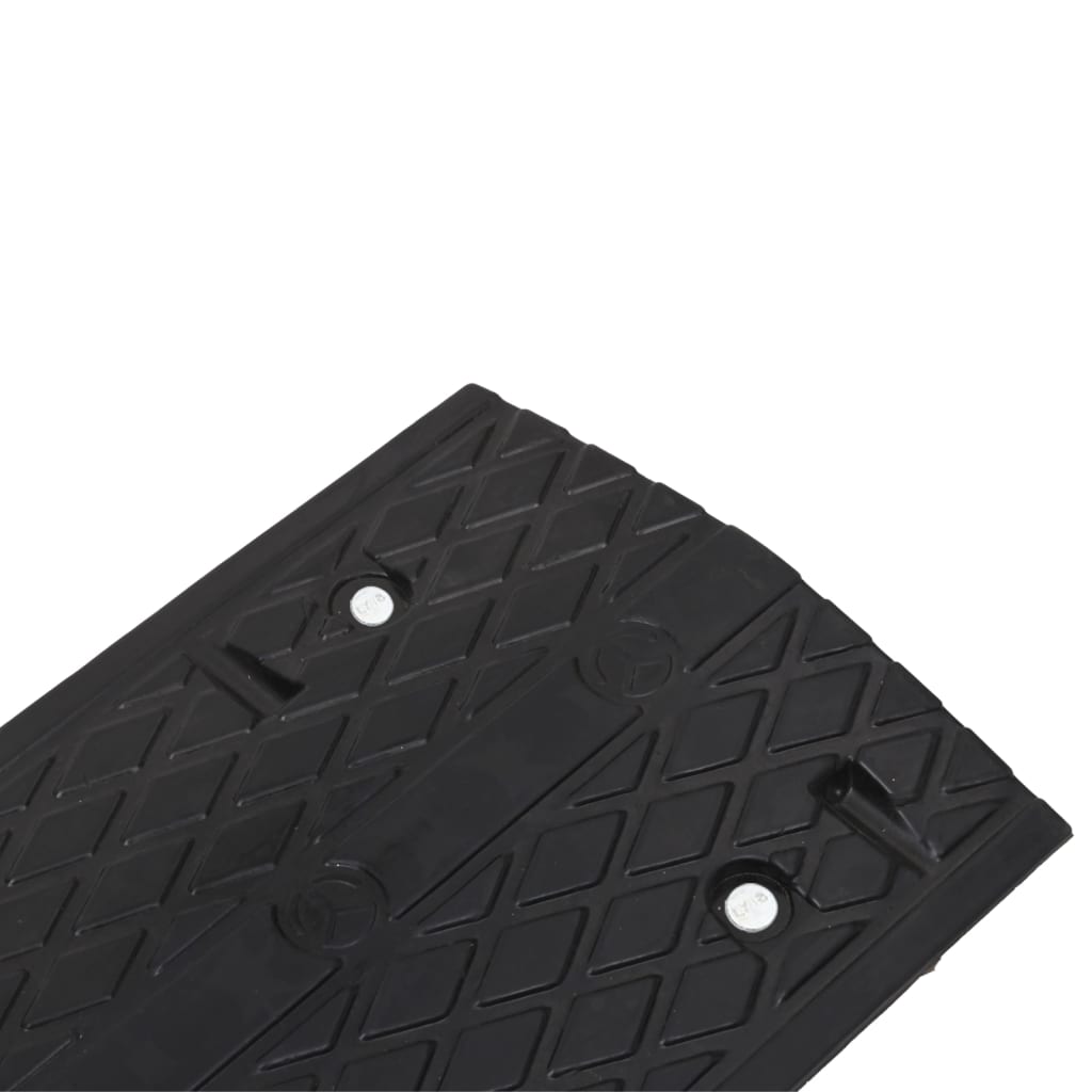 Verkeersdrempel 97x32,5x4 rubber geel en zwart