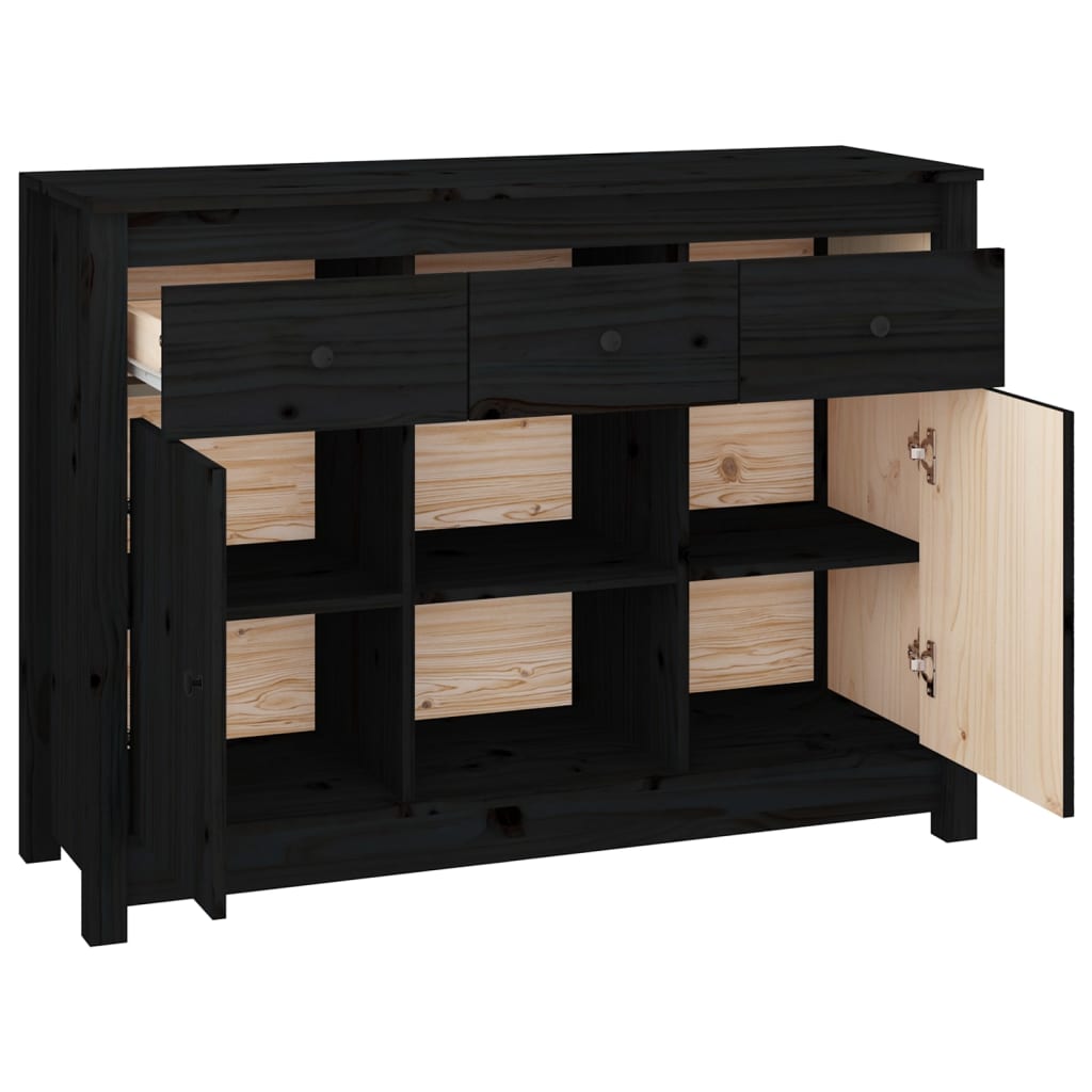 Dressoir 100x35x74,5 cm massief grenenhout