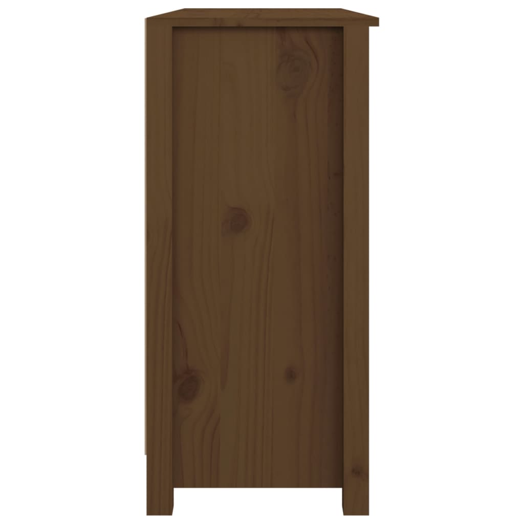 Dressoir 100x35x74 cm massief grenenhout