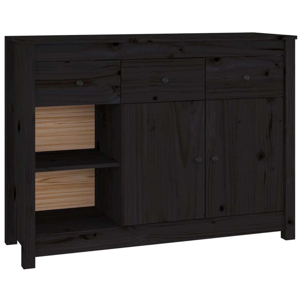 Dressoir 100x35x74 cm massief grenenhout