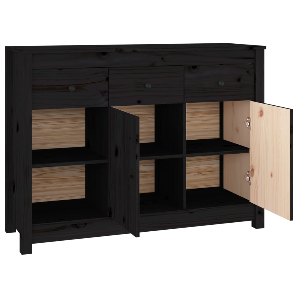 Dressoir 100x35x74 cm massief grenenhout