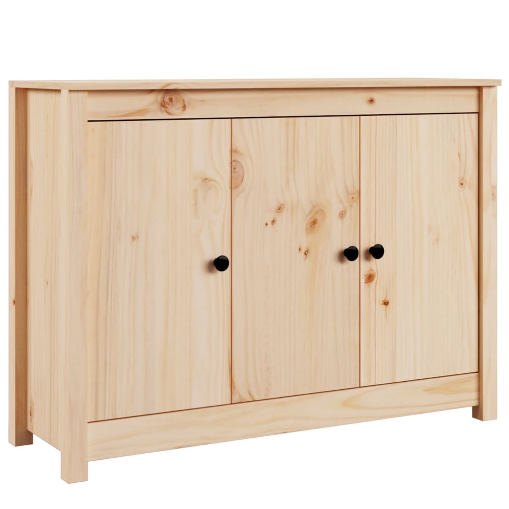 Dressoir 100x35x74 cm massief grenenhout