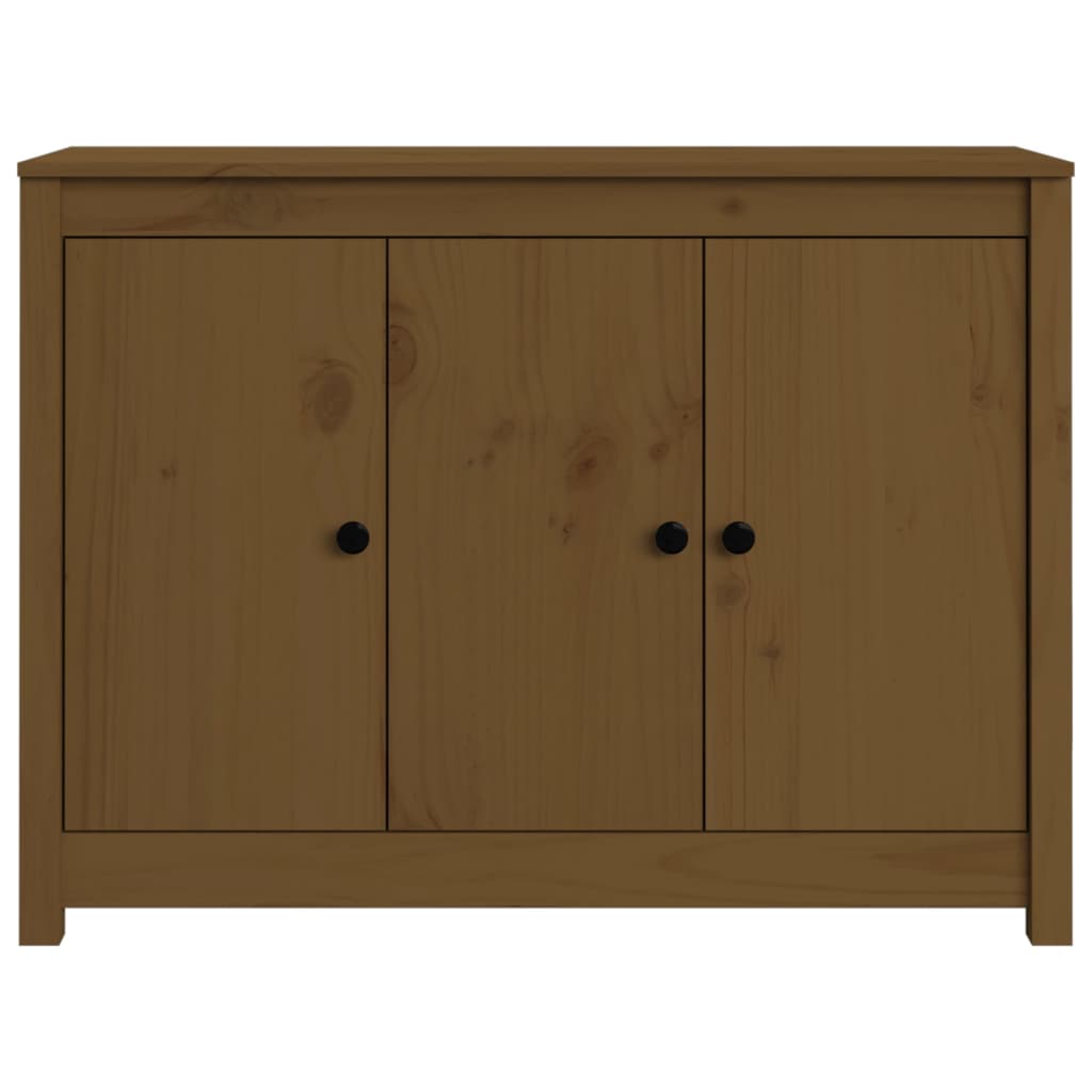 Dressoir 100x35x74 cm massief grenenhout