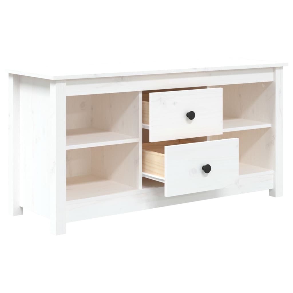 Tv-meubel 103x36,5x52 cm massief grenenhout