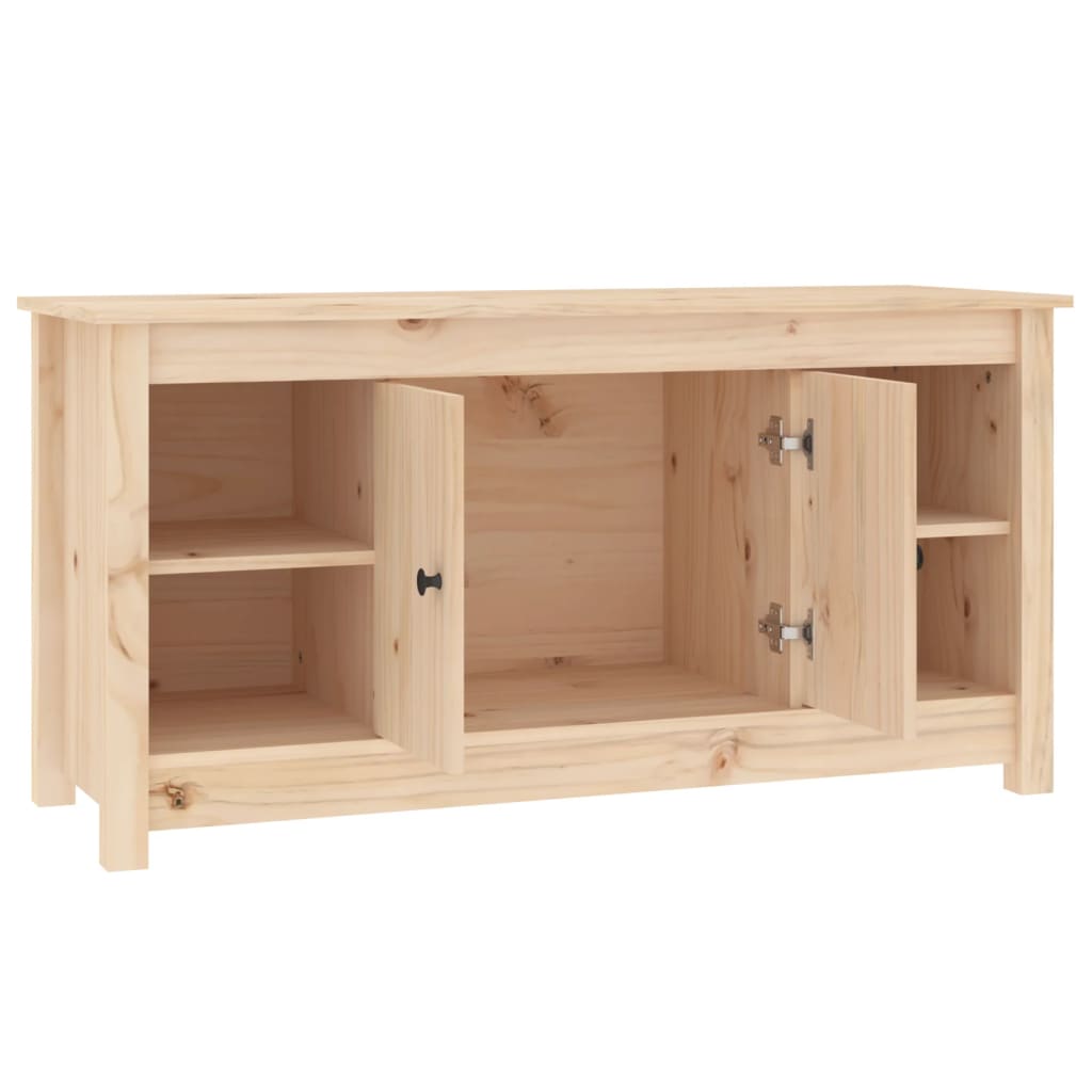 Tv-meubel 103x36,5x52 cm massief grenenhout