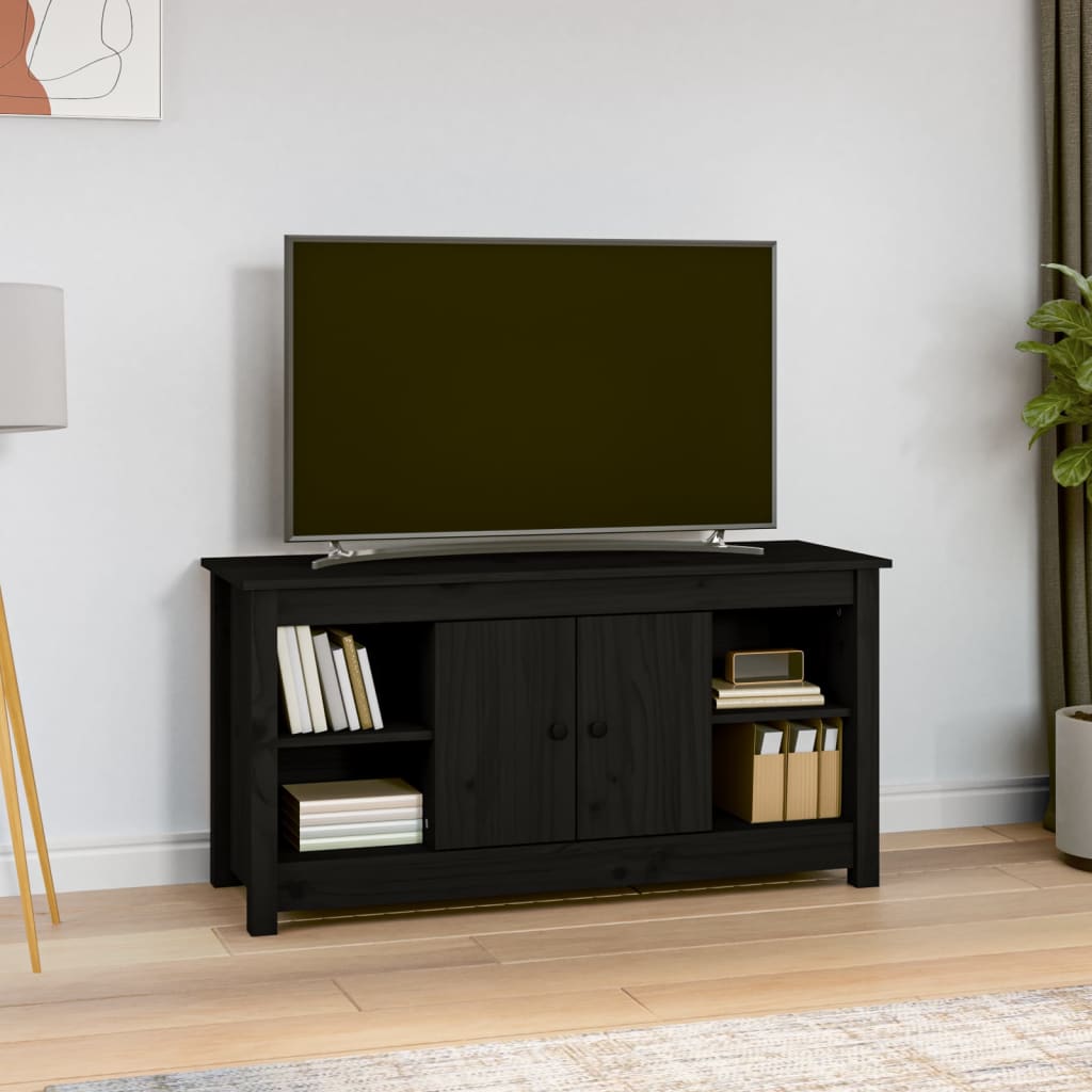 Tv-meubel 103x36,5x52 cm massief grenenhout