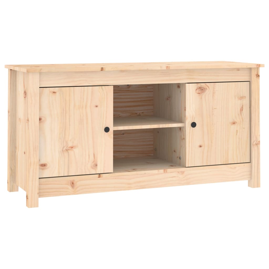 Tv-meubel 103x36,5x52 cm massief grenenhout