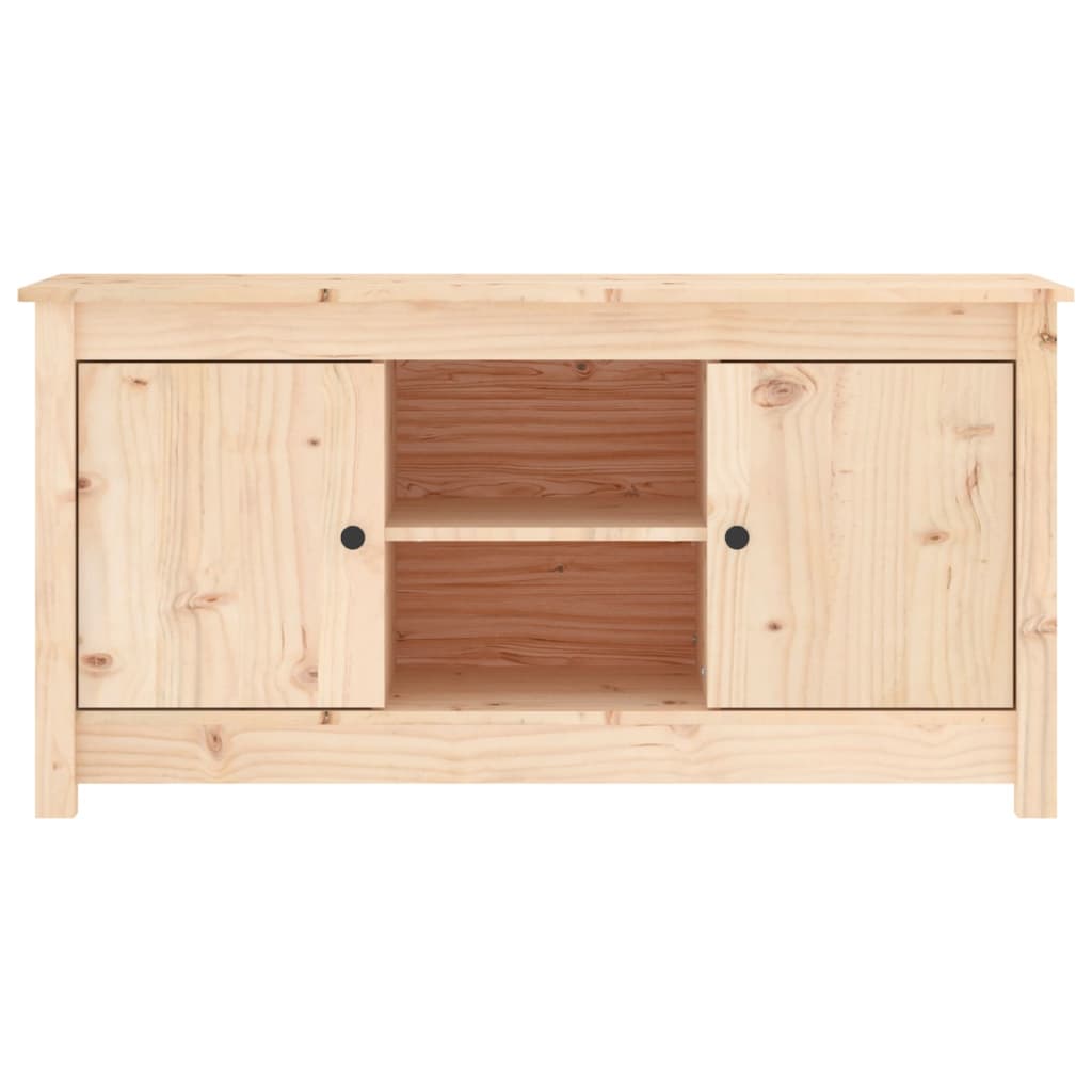 Tv-meubel 103x36,5x52 cm massief grenenhout