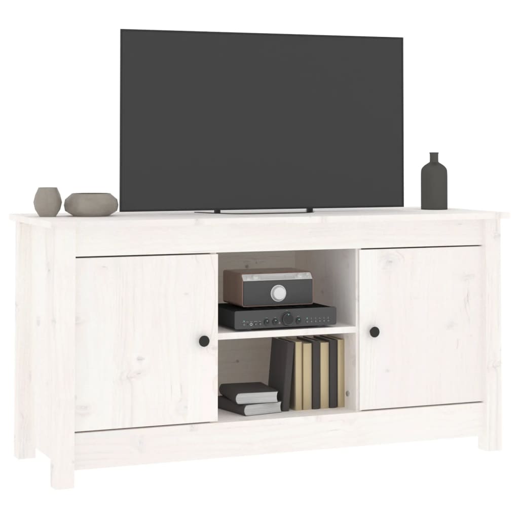 Tv-meubel 103x36,5x52 cm massief grenenhout