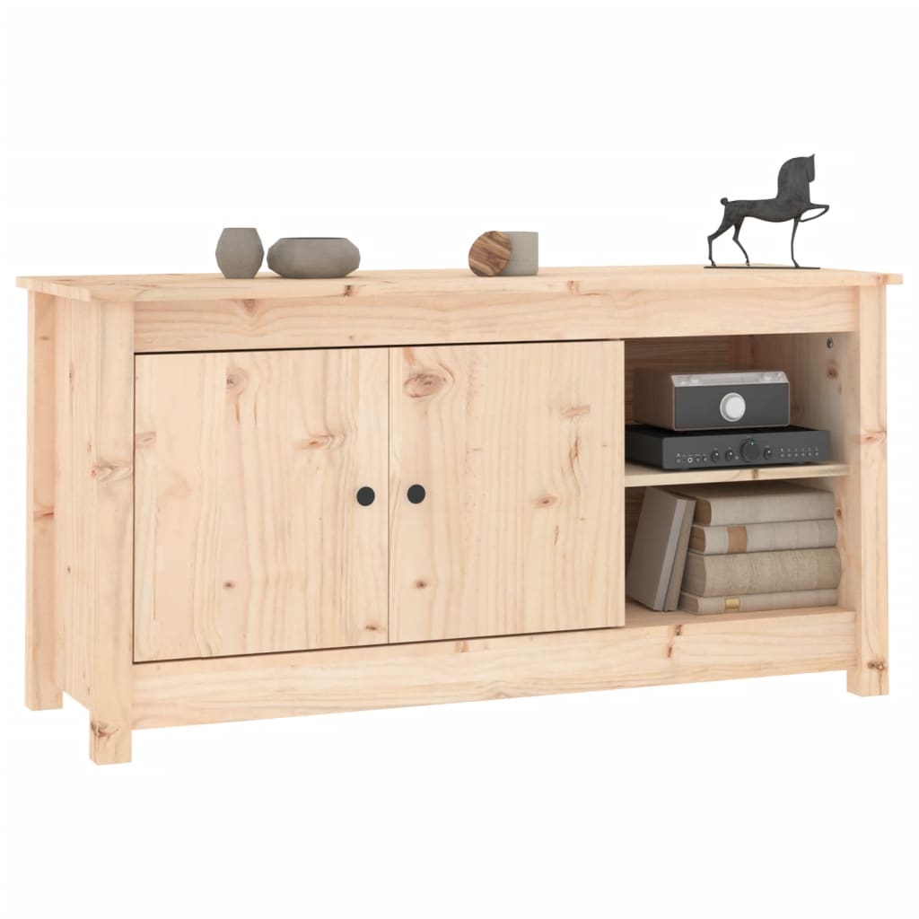 Tv-meubel 103x36,5x52 cm massief grenenhout