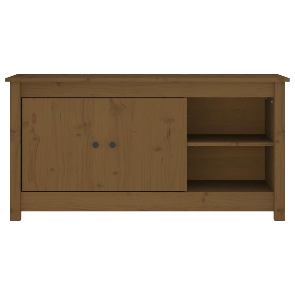 Tv-meubel 103x36,5x52 cm massief grenenhout