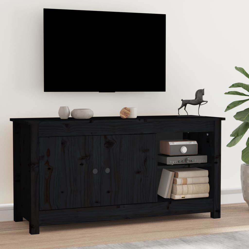 Tv-meubel 103x36,5x52 cm massief grenenhout