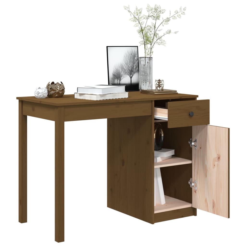 Bureau 100x50x75 cm massief grenenhout