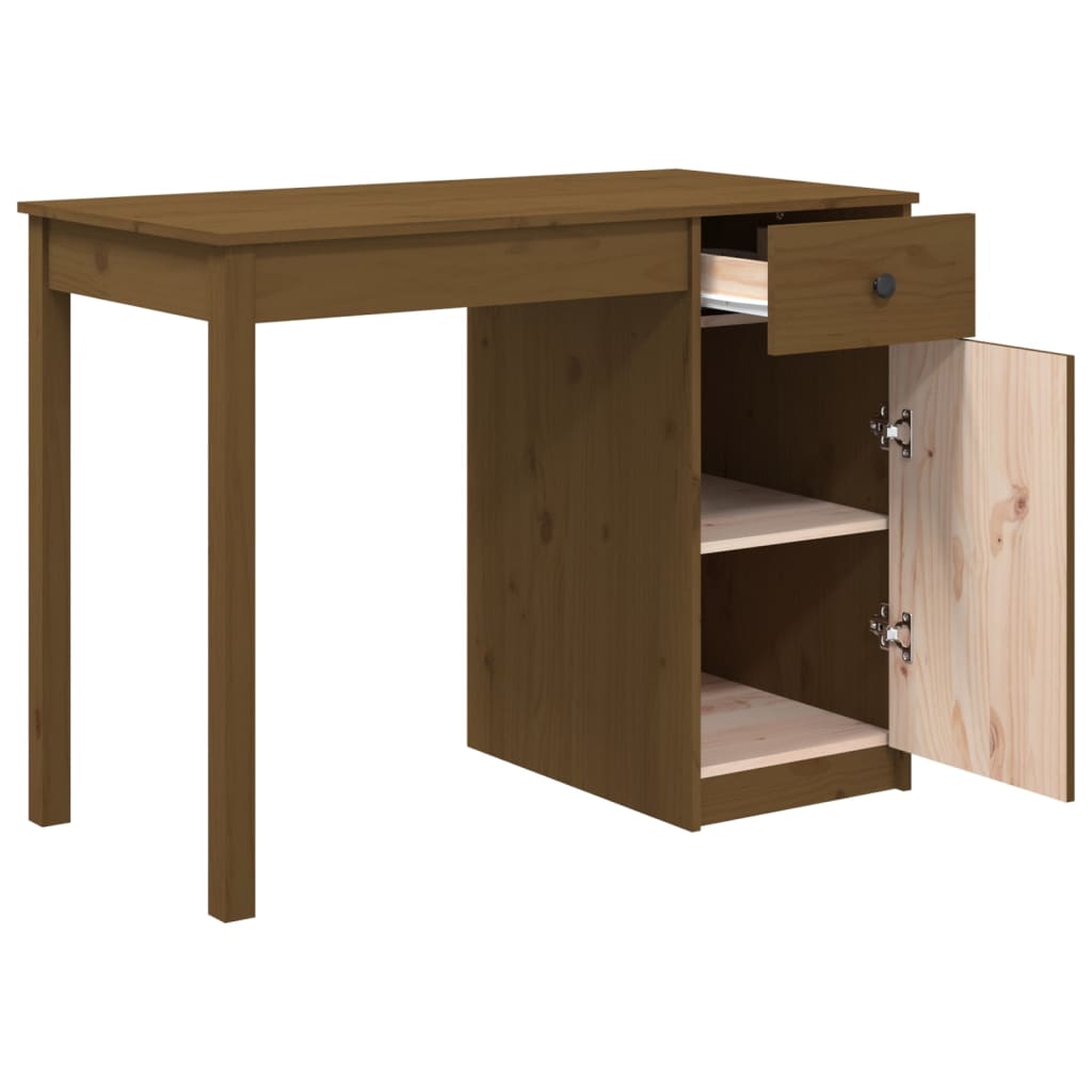 Bureau 100x50x75 cm massief grenenhout