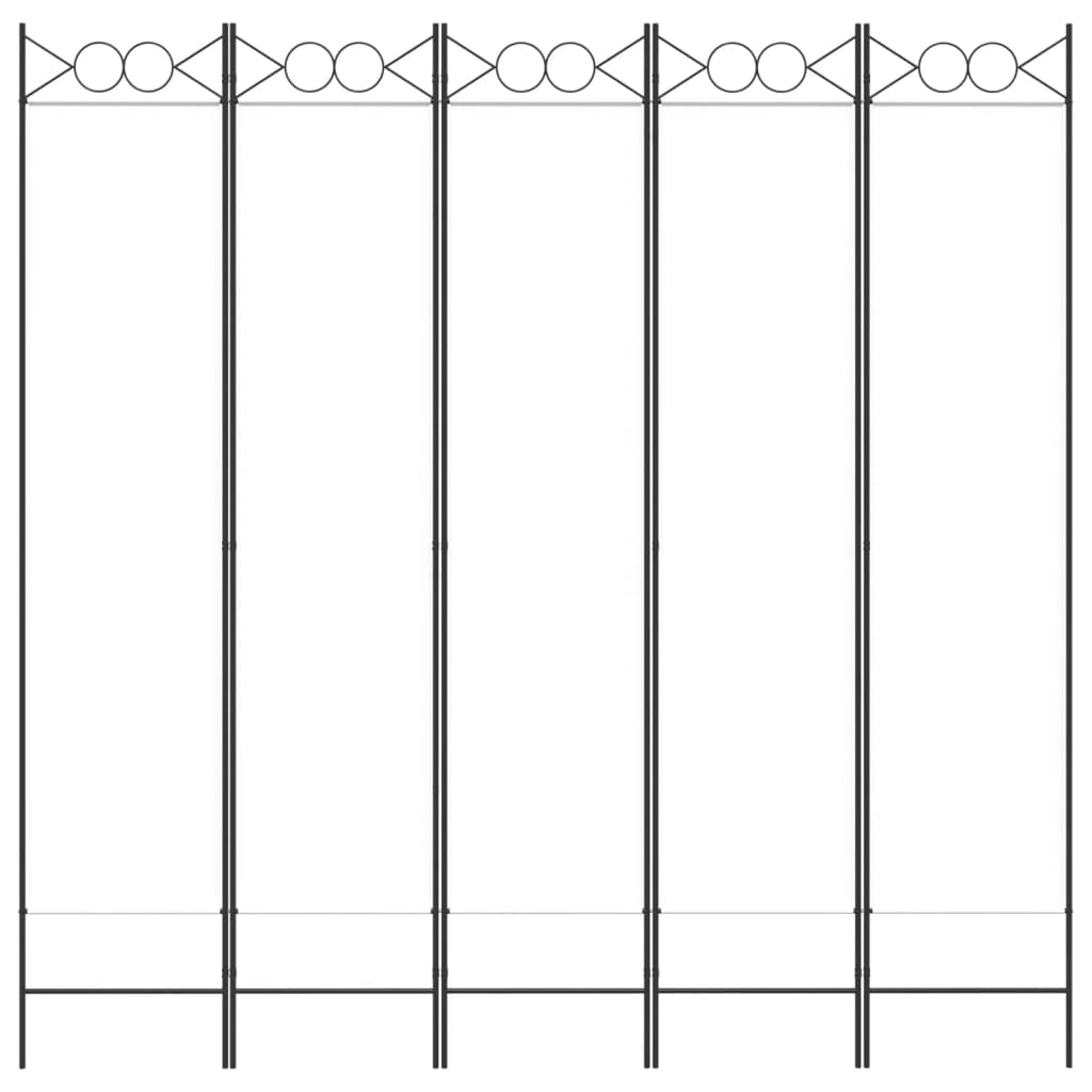 Kamerscherm met 6 panelen 240x200 cm stof