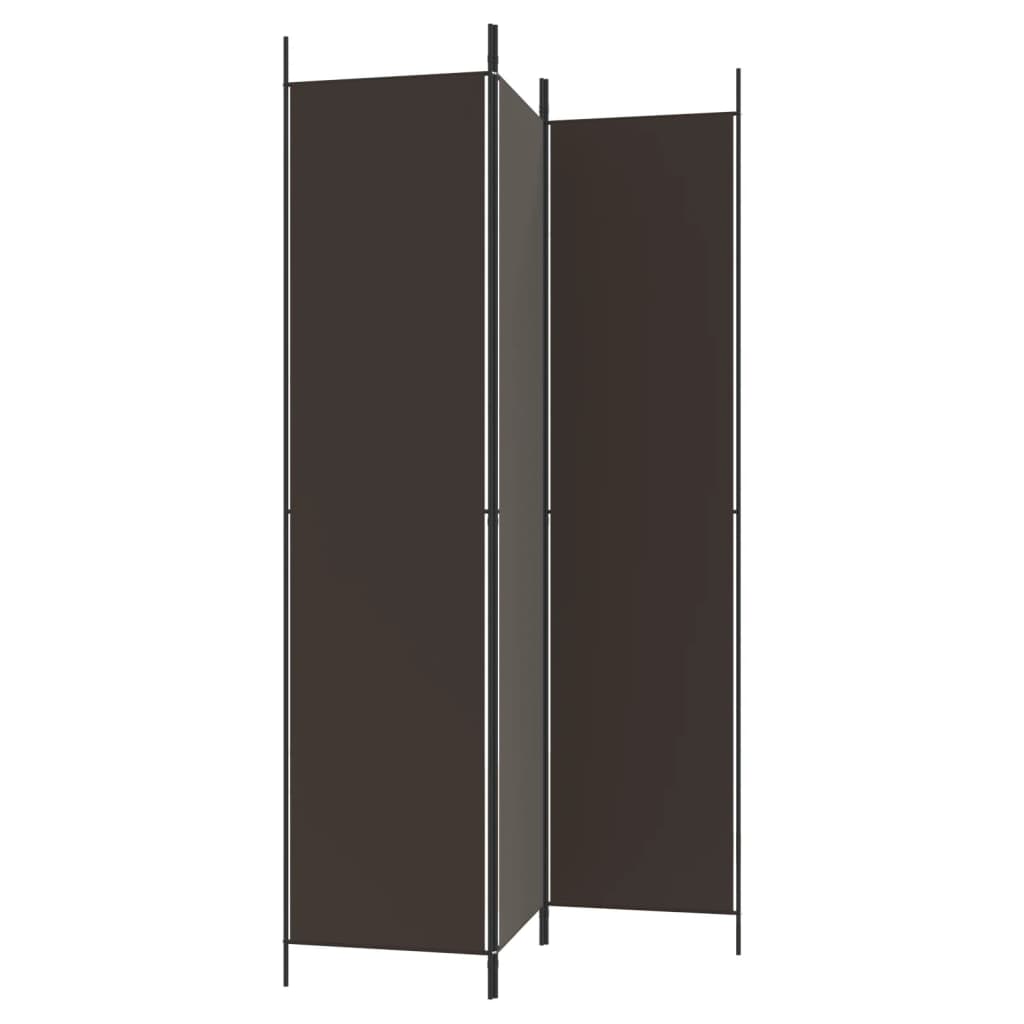 Kamerscherm met 3 panelen 150x220 cm stof