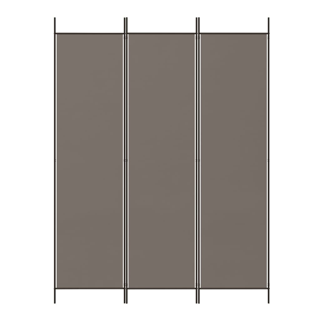 Kamerscherm met 5 panelen 250x220 cm stof