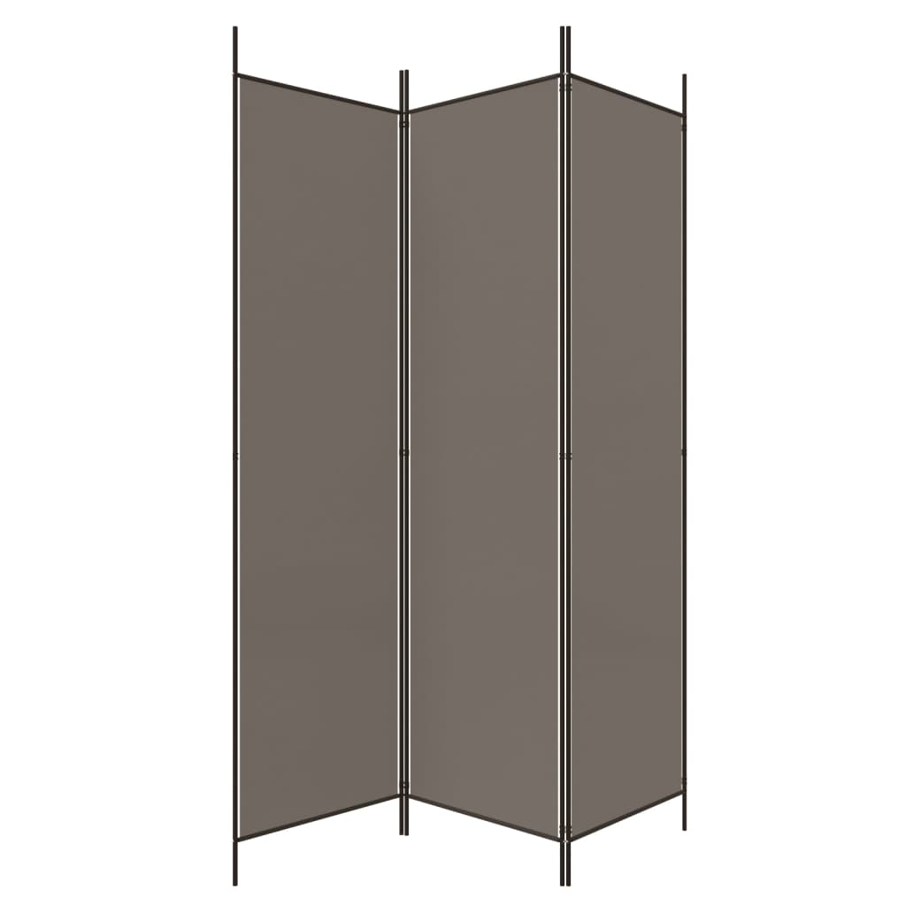 Kamerscherm met 3 panelen 150x220 cm stof