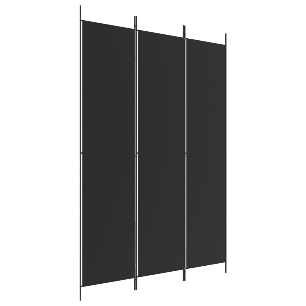 Kamerscherm met 3 panelen 150x220 cm stof