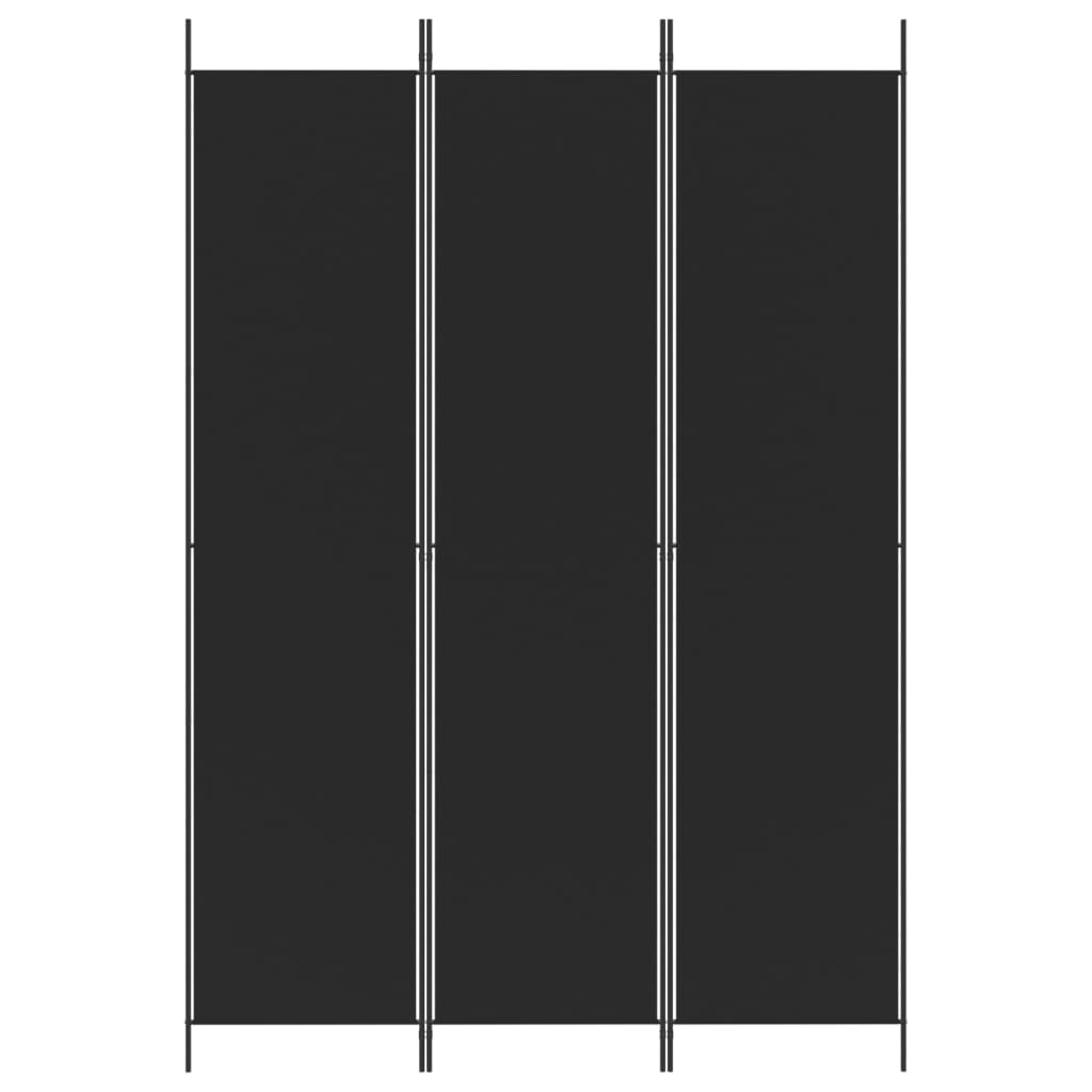 Kamerscherm met 5 panelen 250x220 cm stof