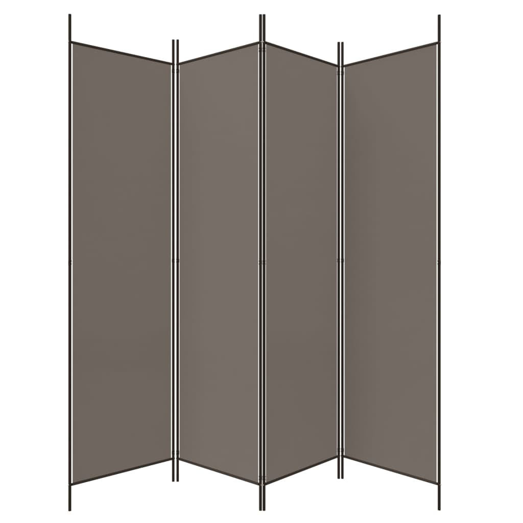 Kamerscherm met 3 panelen 150x220 cm stof