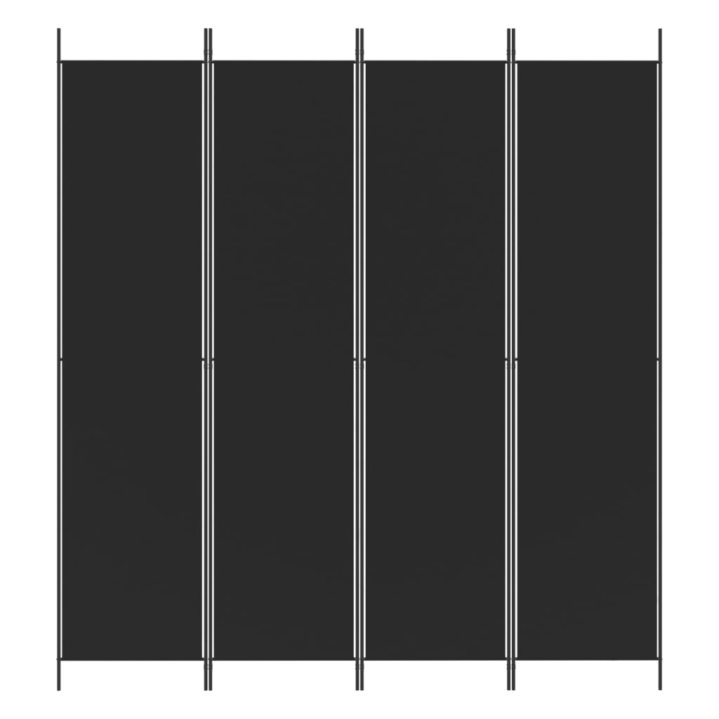 Kamerscherm met 5 panelen 250x220 cm stof