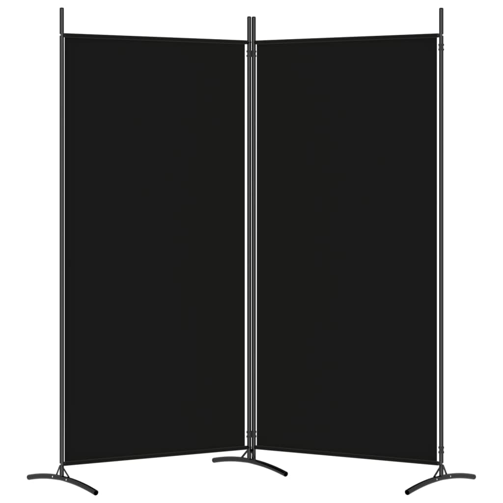 Kamerscherm met 2 panelen 175x180 cm stof