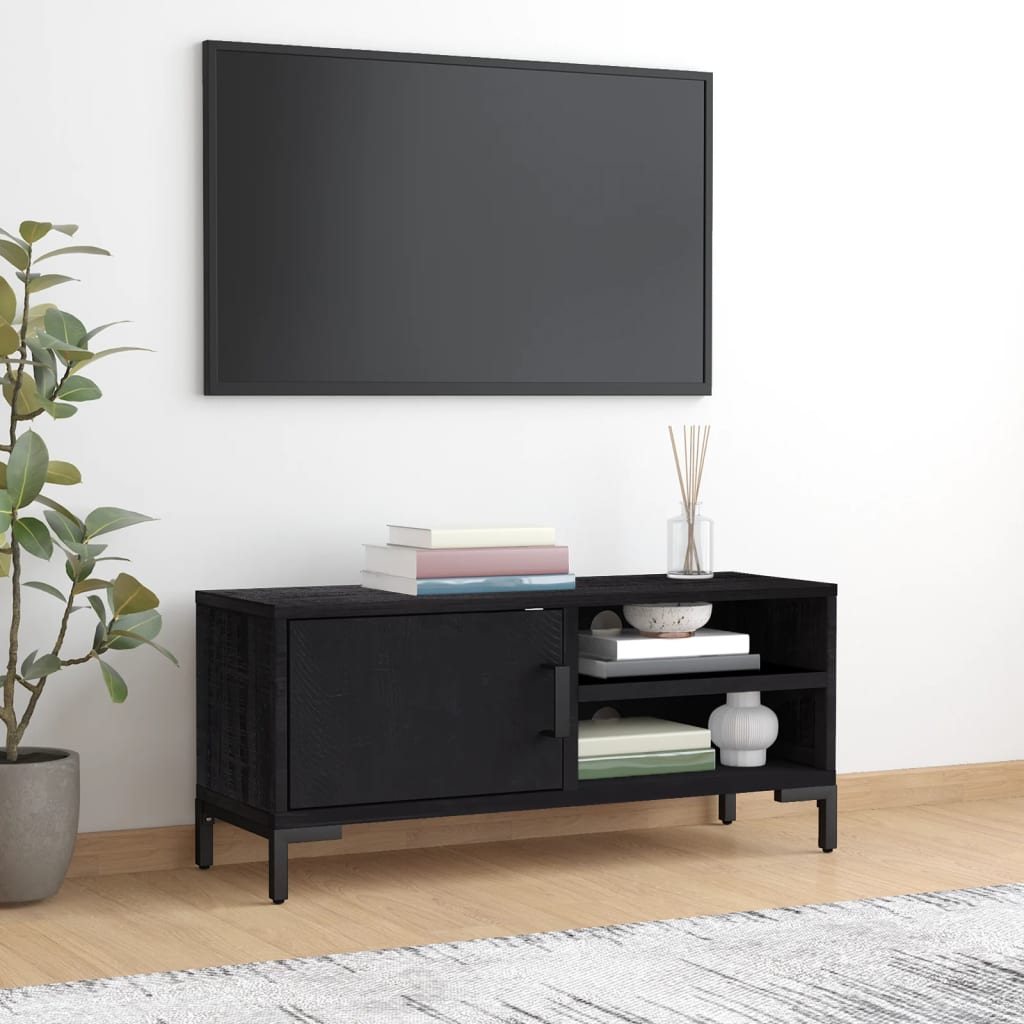 Tv-meubel 110x35x48 cm massief grenenhout