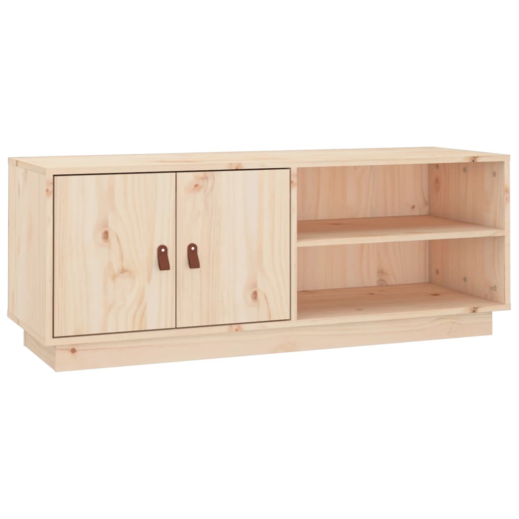 Tv-meubel 105x34x40 cm massief grenenhout