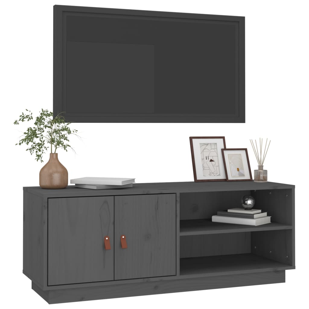 Tv-meubel 105x34x40 cm massief grenenhout